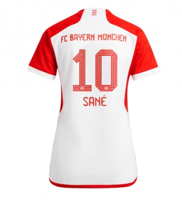 Bayern Munich Leroy Sane #10 Hjemmebanetrøje Dame 2023-24 Kort ærmer